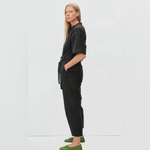 Everlane Fatigue Short-Sleeve Jumpsuit, Size 0